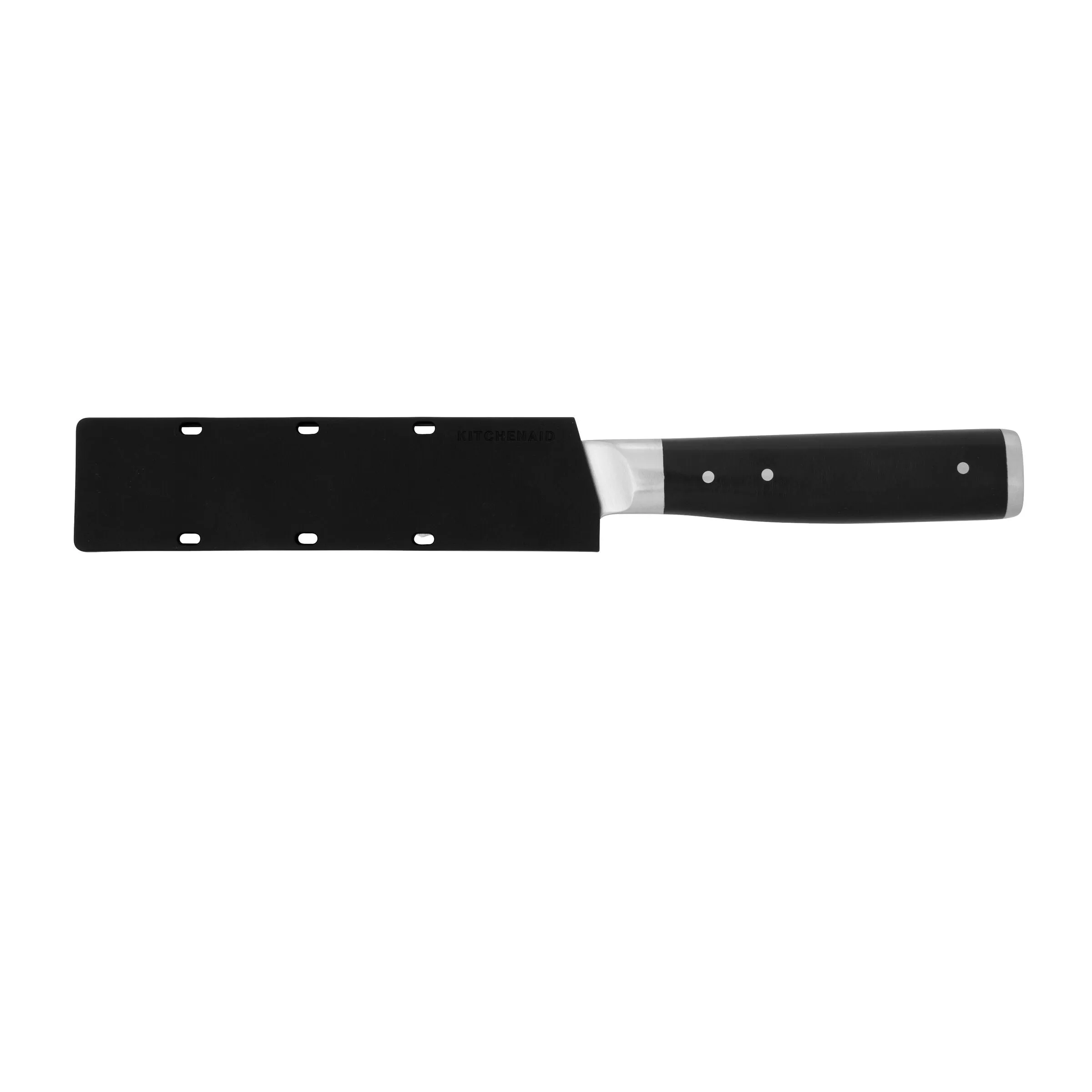 KitchenAid Gourmet Forged Serrated Utility Knife, 5.5-Inch, Black