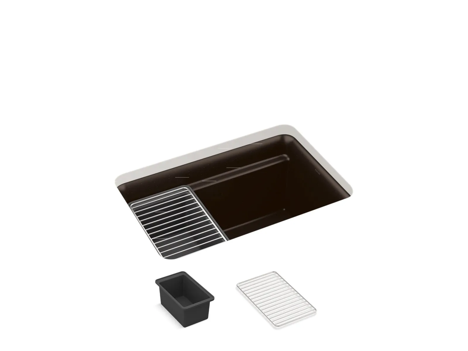 KOHLER K-27787 Cairn 27-1/2" undermount single-bowl utility sink