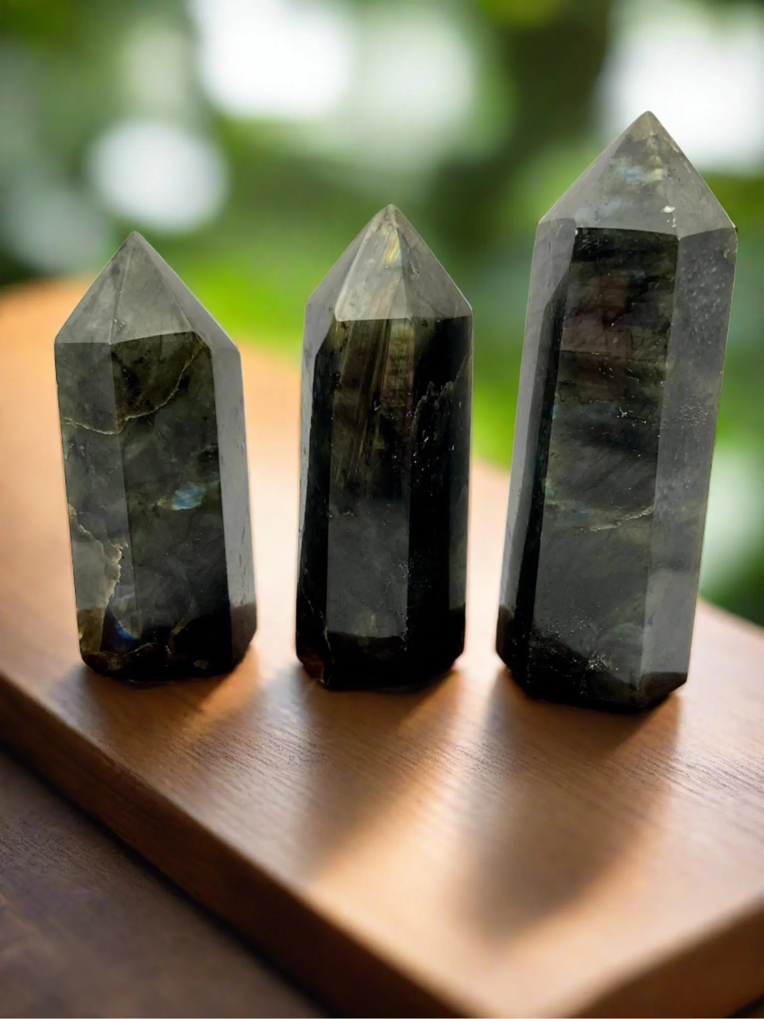 Labradorite Tower - Faceted