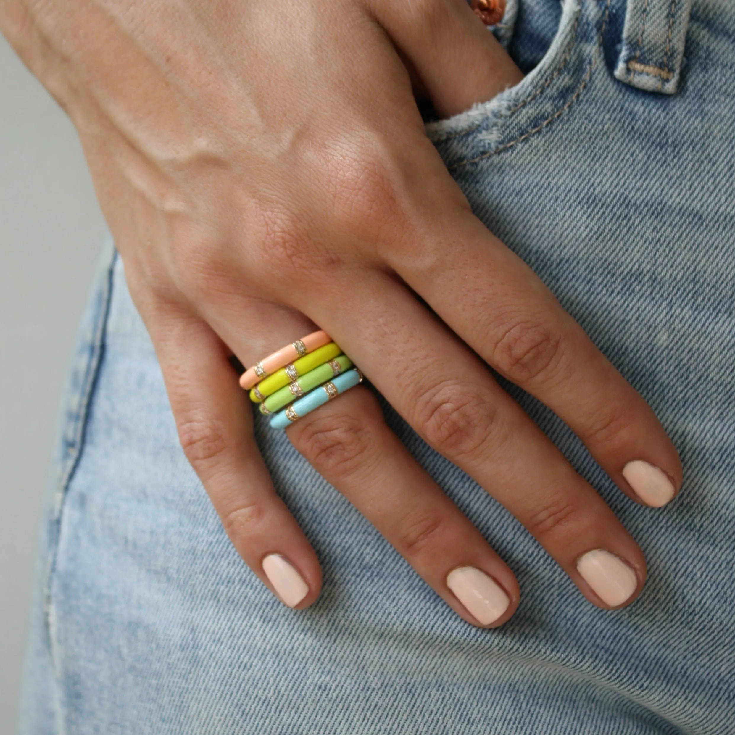 Lamill Enamel Stacking Ring