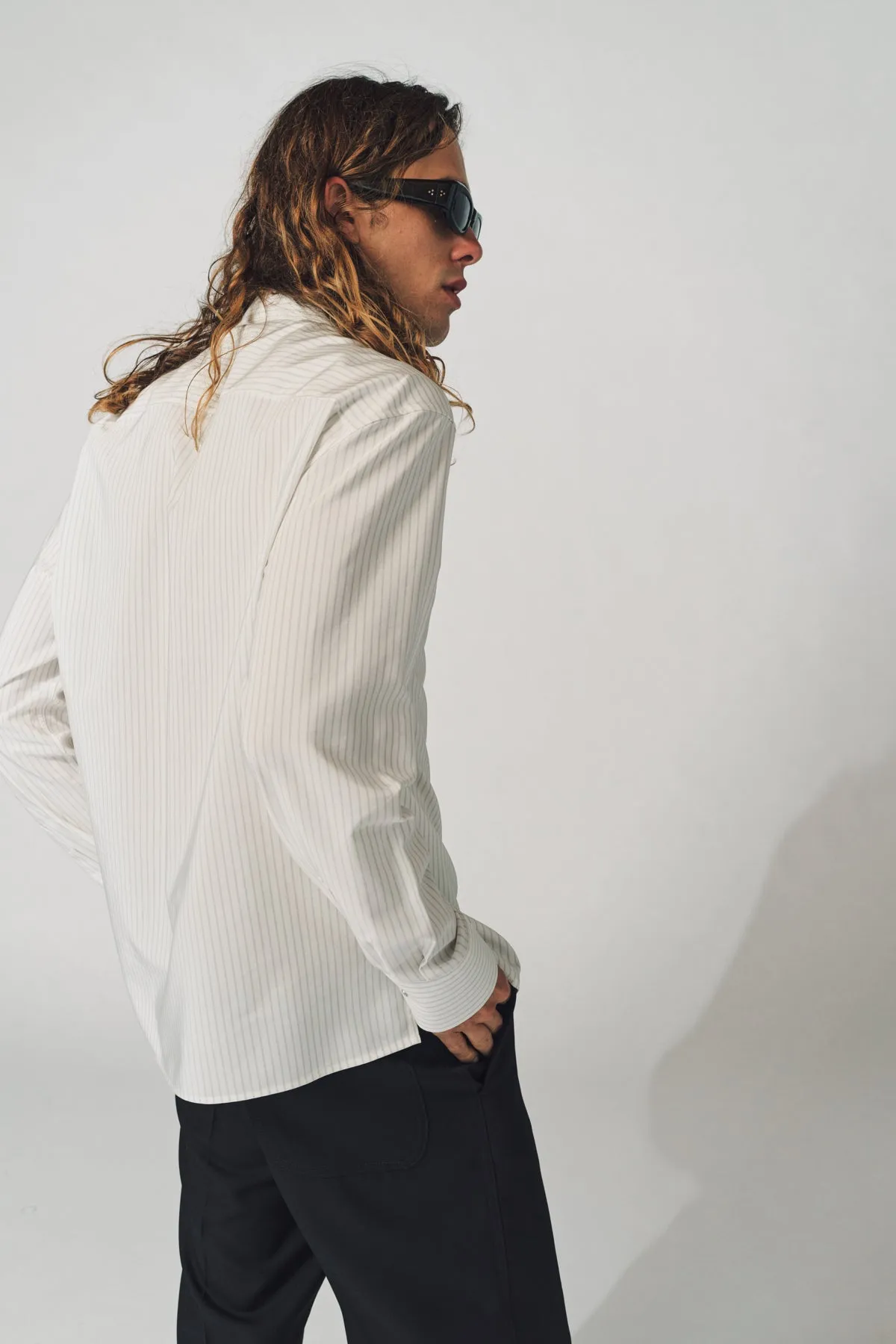 LANVIN | FOLDED LONG SLEEVE SHIRT
