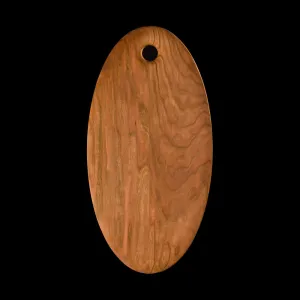 Large Oval Cherry Cutting Board