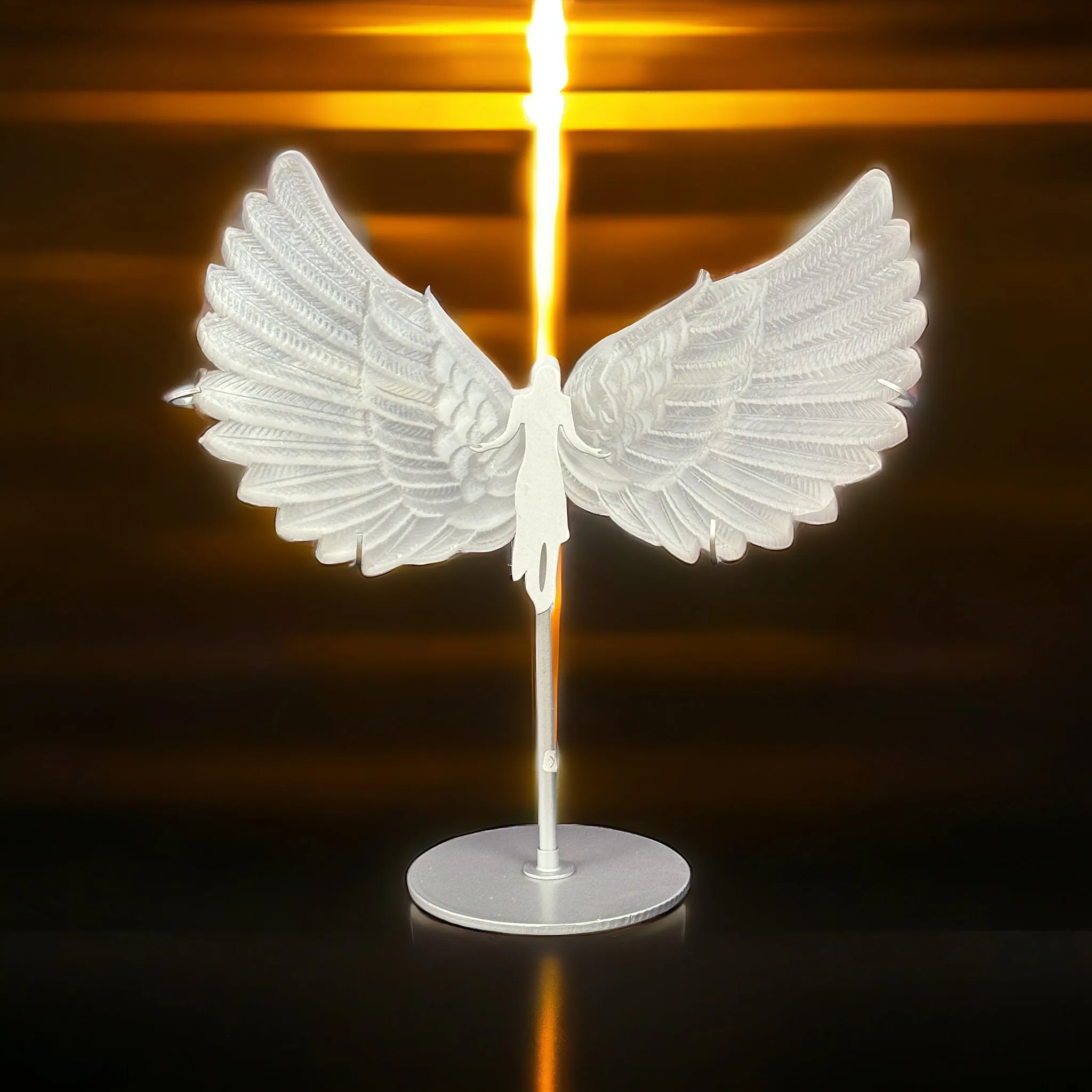 Large Selenite Wings - 12 Inch Wingspan