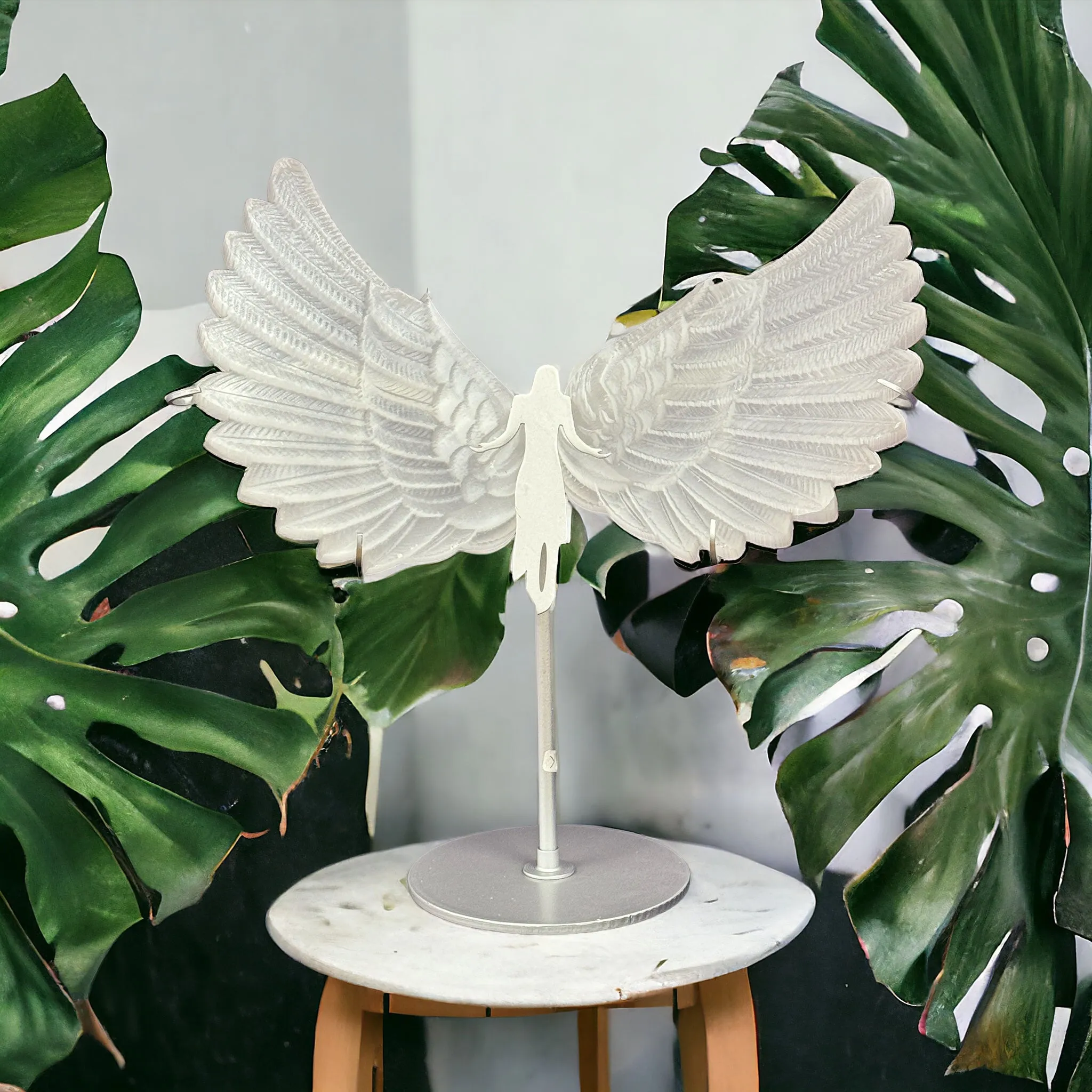 Large Selenite Wings - 12 Inch Wingspan