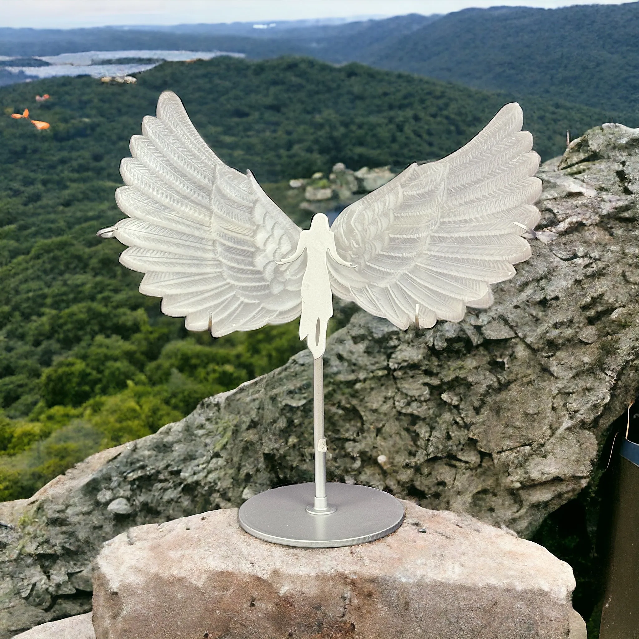 Large Selenite Wings - 12 Inch Wingspan