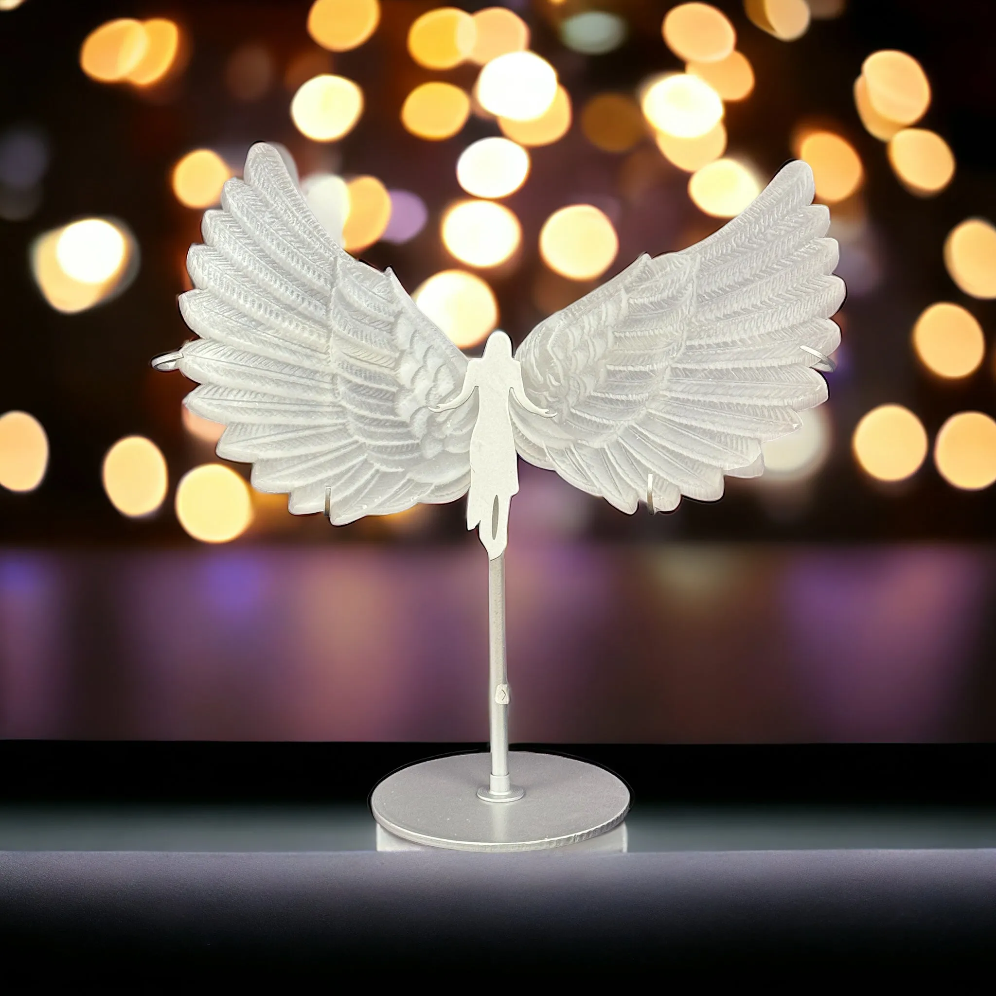 Large Selenite Wings - 12 Inch Wingspan