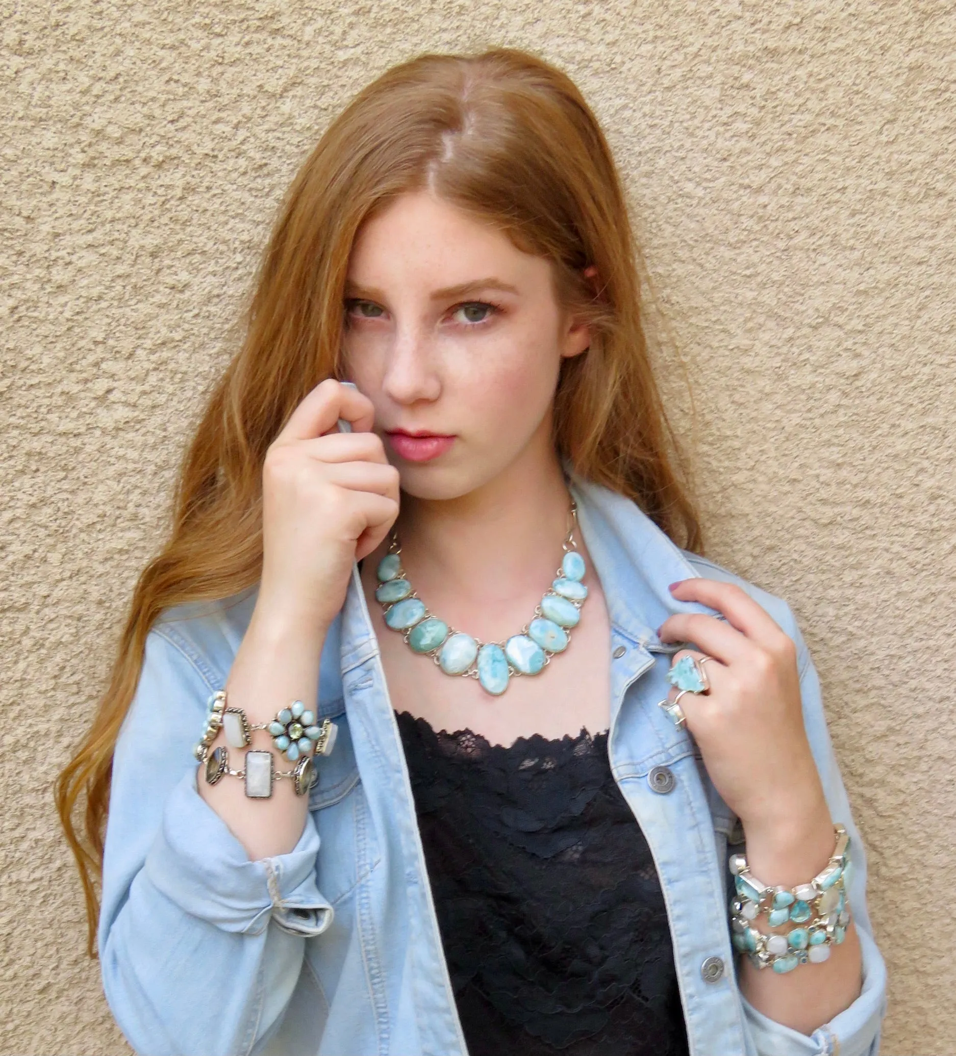Larimar Necklace 6