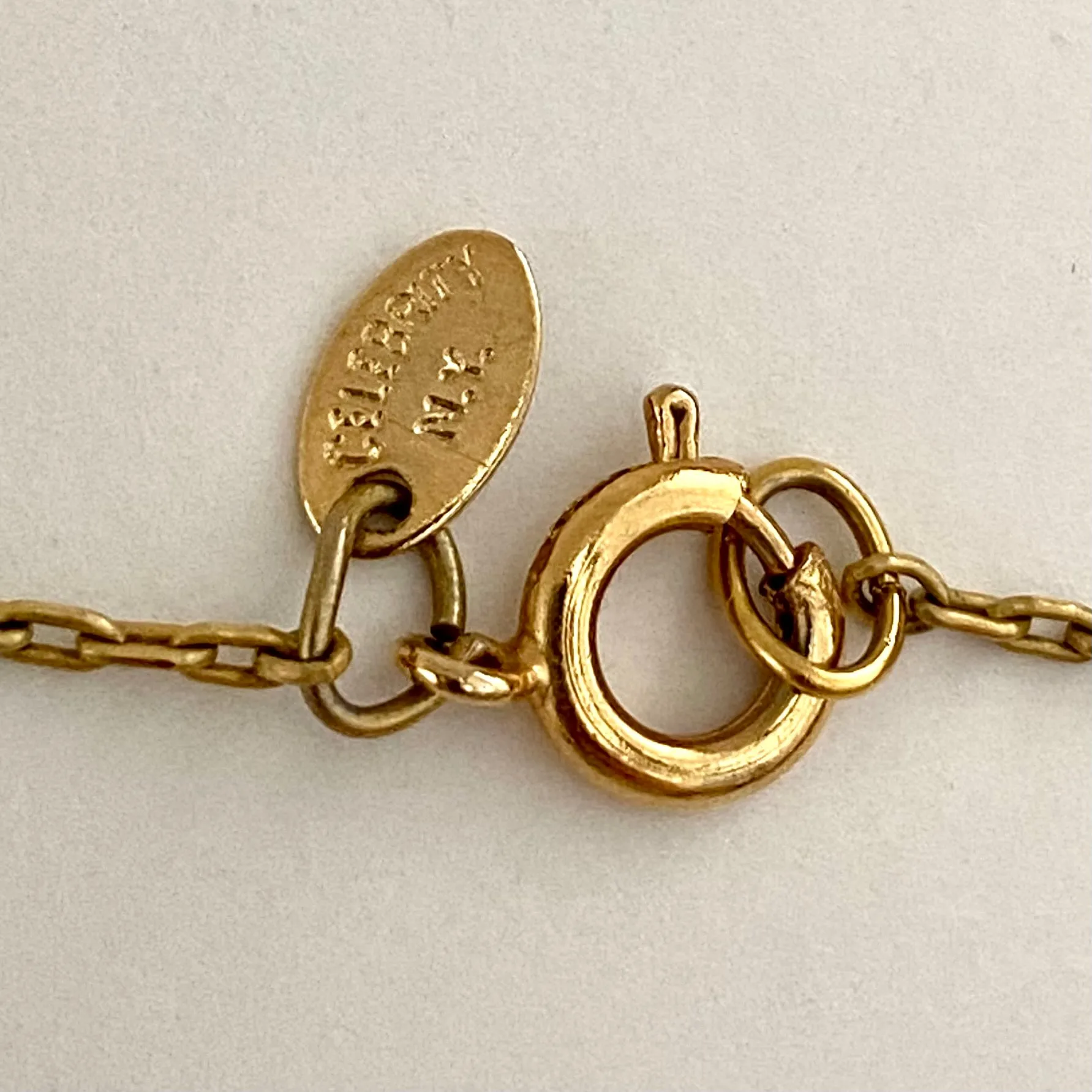 Late 60s/ Early 70s Celebrity NY Necklace