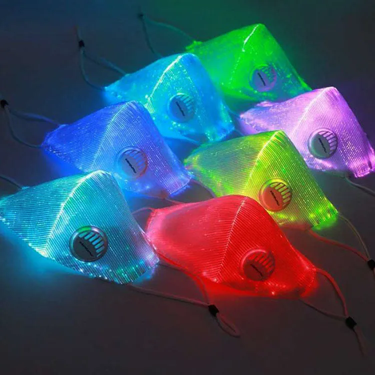 LED Mask With Breathing Valve