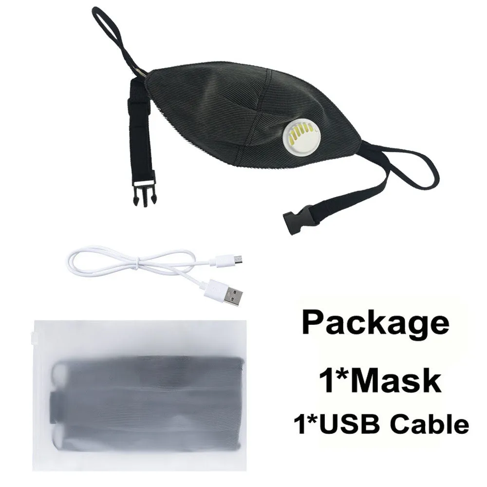 LED Mask With Breathing Valve