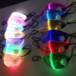 LED Mask With Breathing Valve