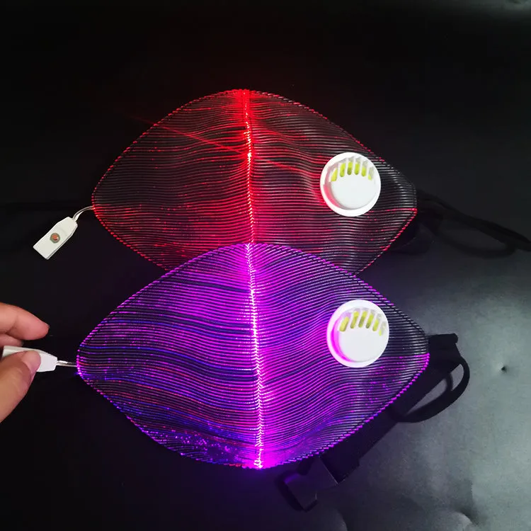LED Mask With Breathing Valve