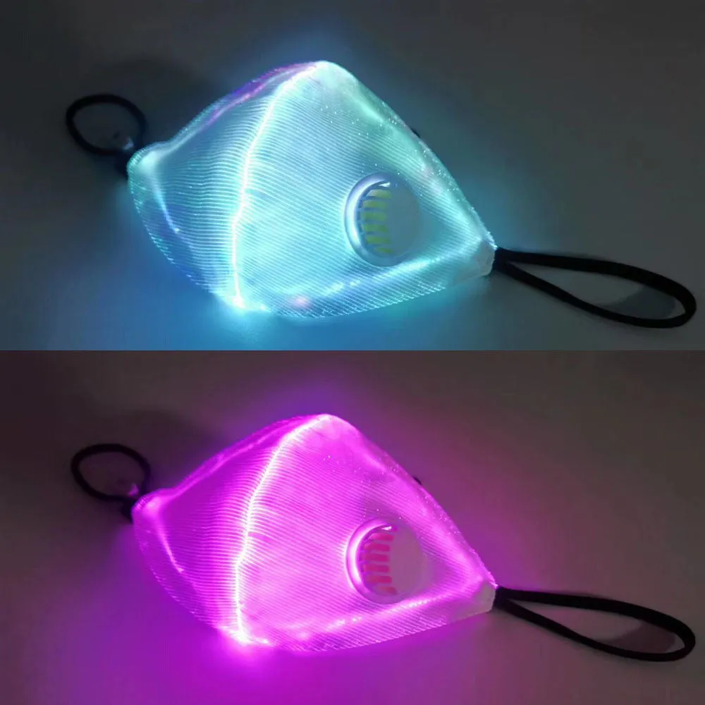 LED Mask With Breathing Valve