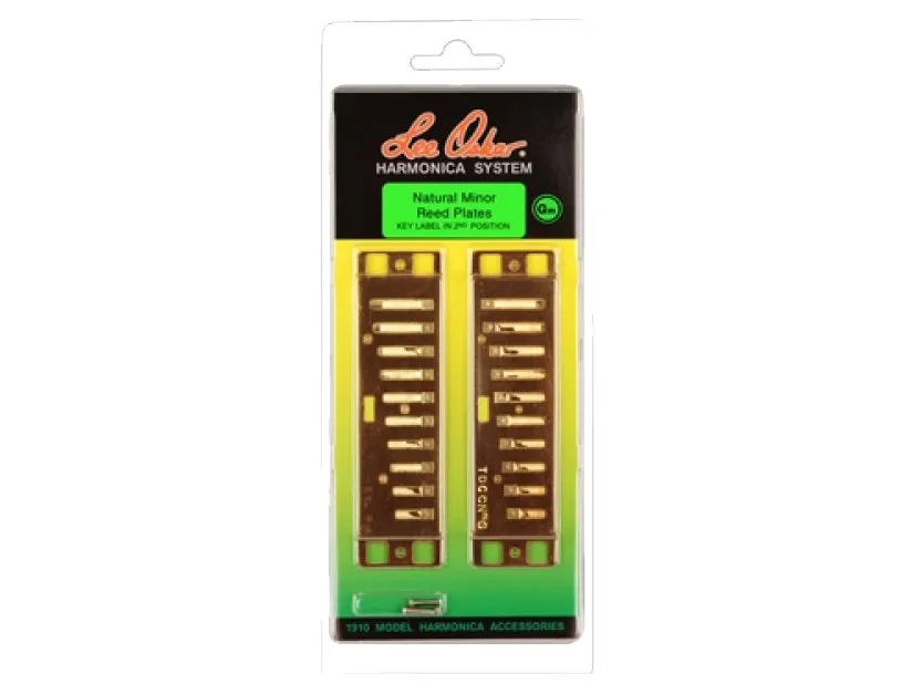 Lee Oskar Harmonica Reed Plates Natural Minor