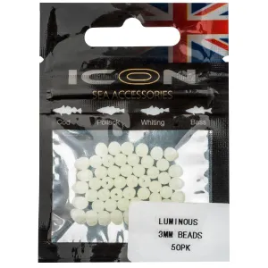 Leeda ICON LUMINOUS 5MM BEADS 50PK