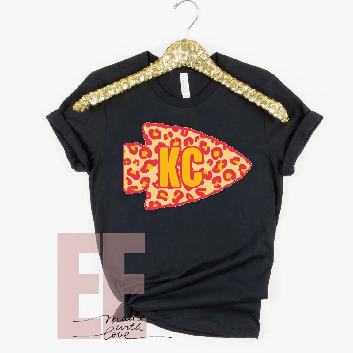 Leopard KC Yellow Arrowhead (D251)