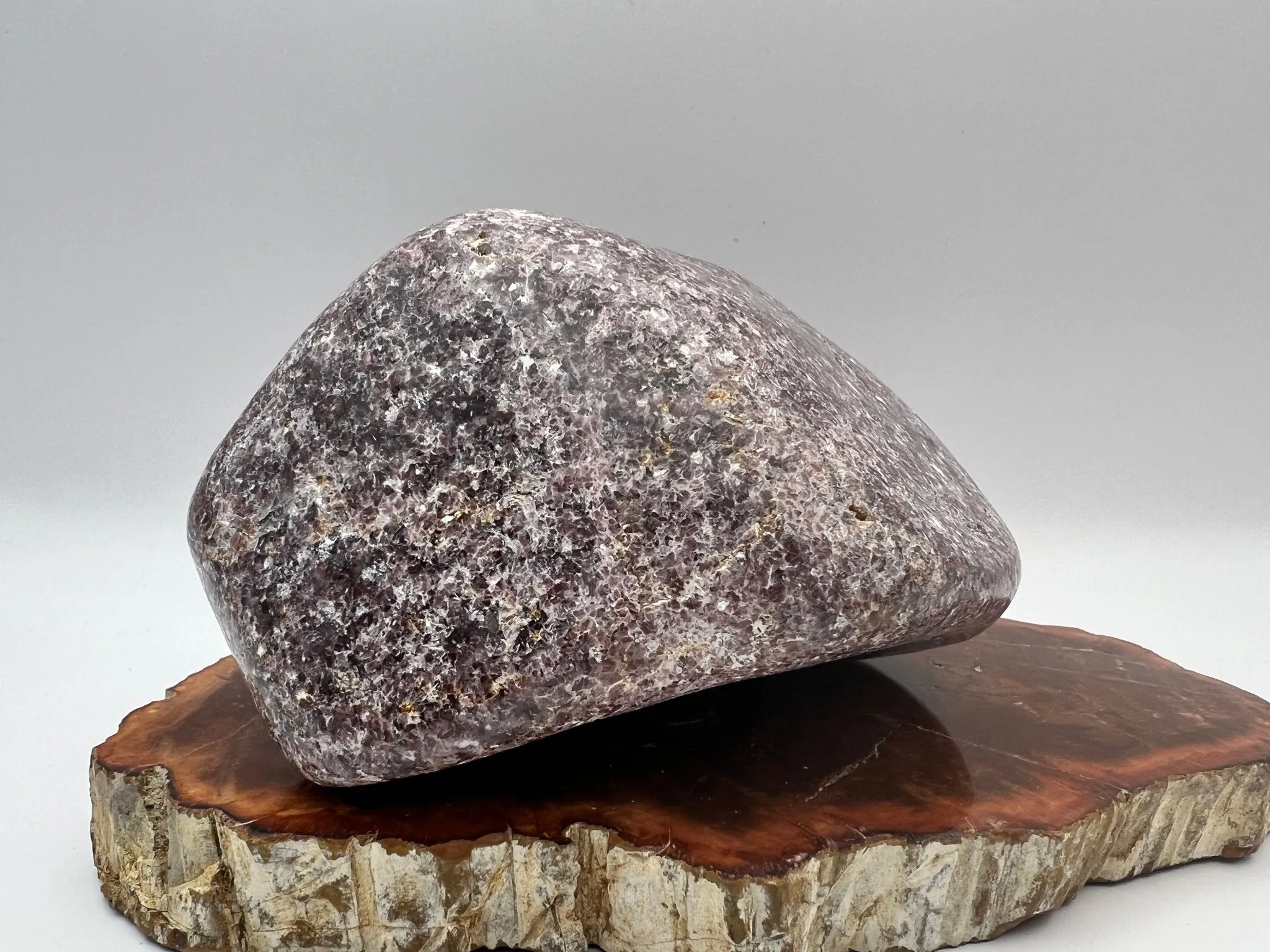 Lepidolite Free Form - Polished