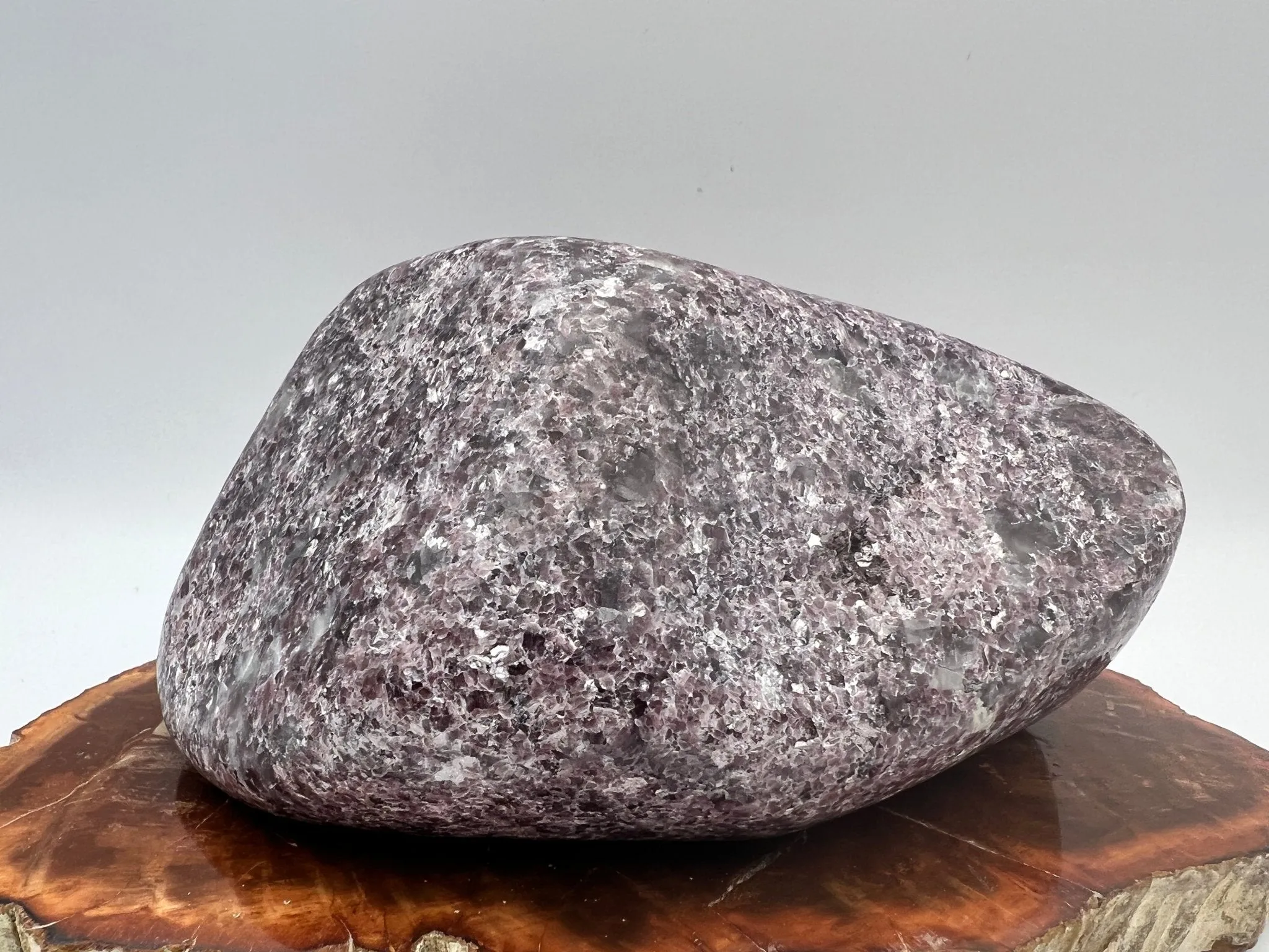 Lepidolite Free Form - Polished