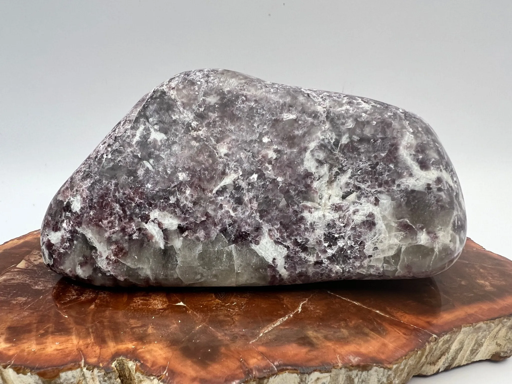 Lepidolite Free Form - Polished