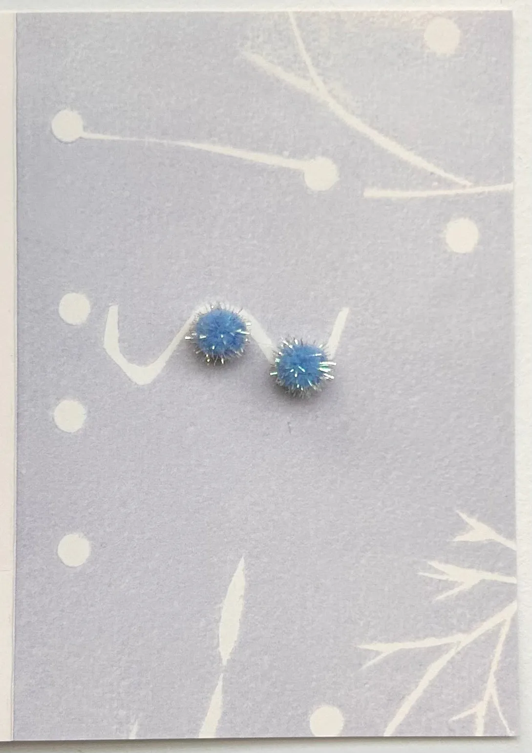 Light purple pom-pom