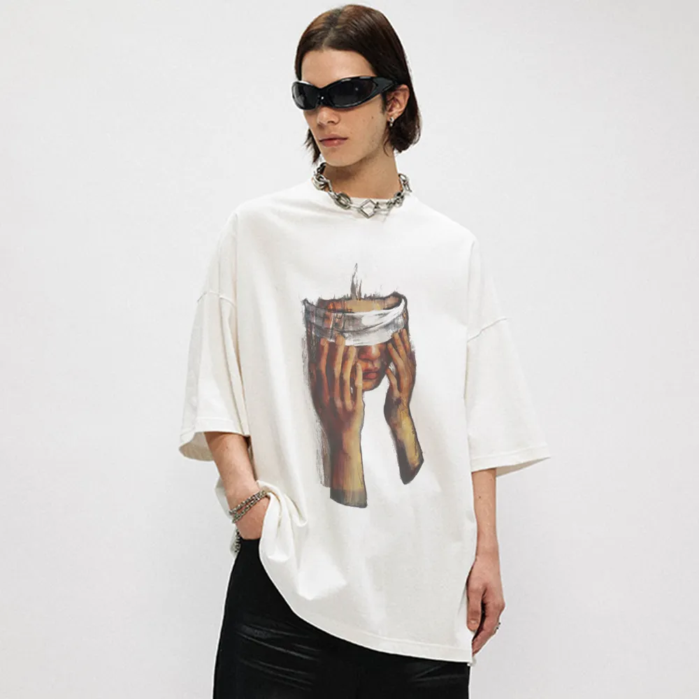 Lonely Blind folded Girl T-Shirt