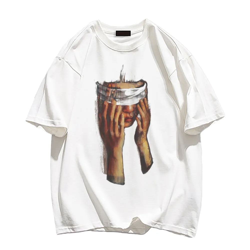 Lonely Blind folded Girl T-Shirt