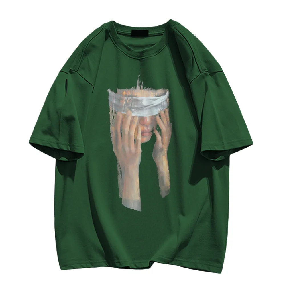 Lonely Blind folded Girl T-Shirt