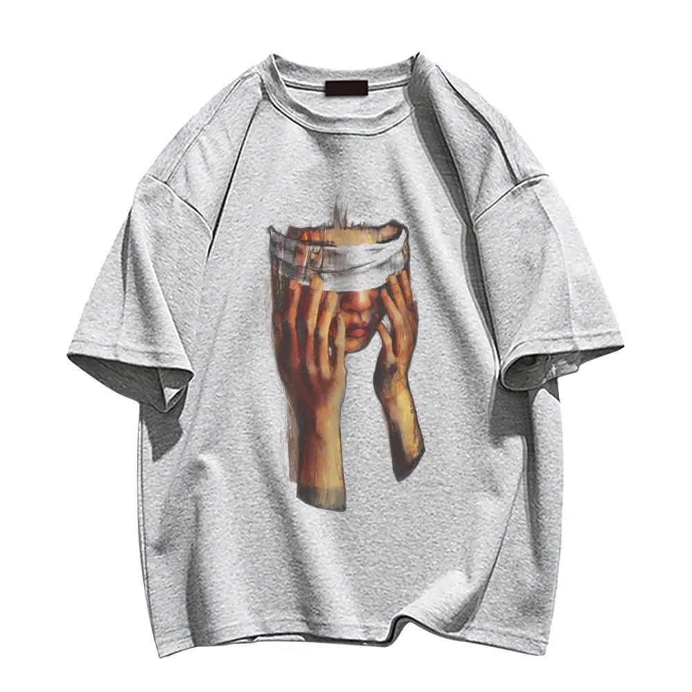 Lonely Blind folded Girl T-Shirt