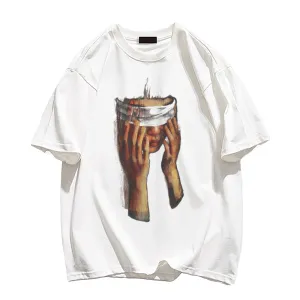 Lonely Blind folded Girl T-Shirt