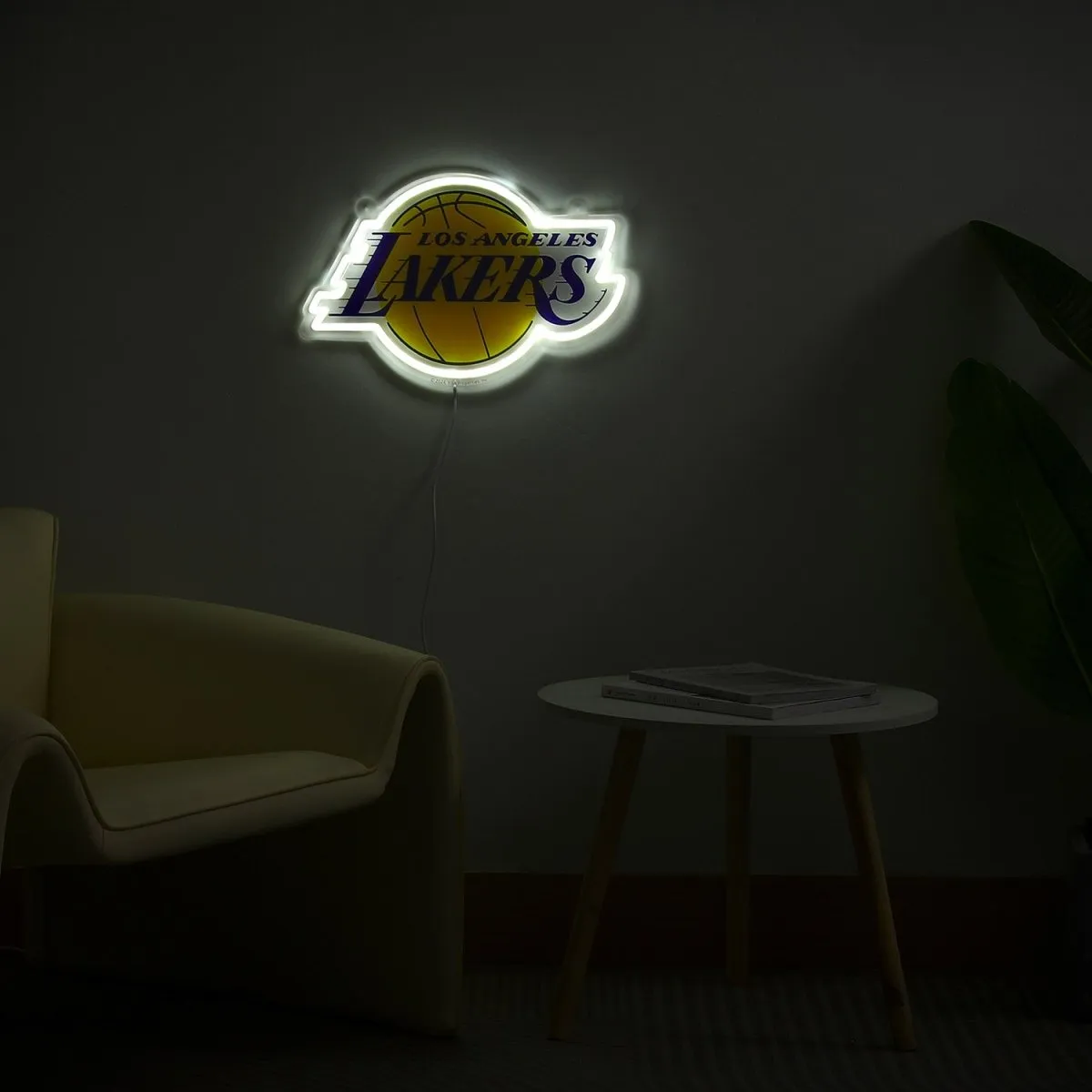Los Angeles Lakers: Die-Cut LED Neon Sign