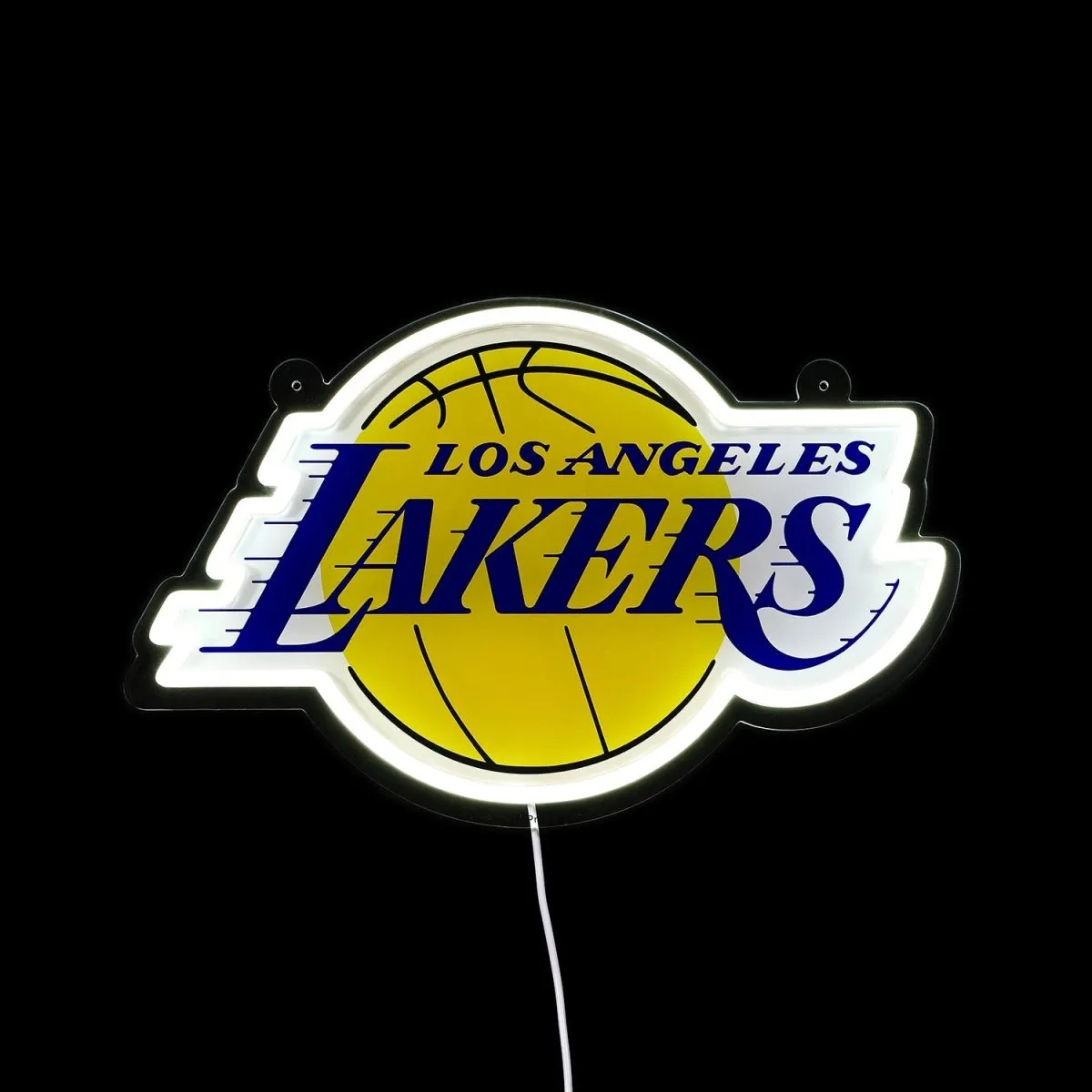 Los Angeles Lakers: Die-Cut LED Neon Sign