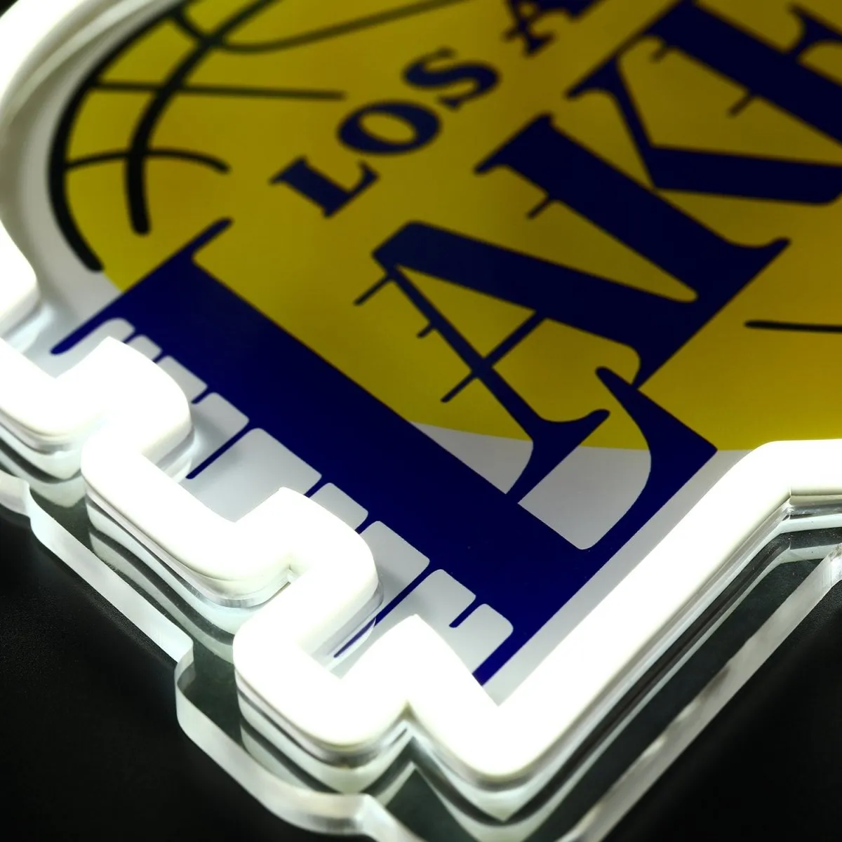 Los Angeles Lakers: Die-Cut LED Neon Sign