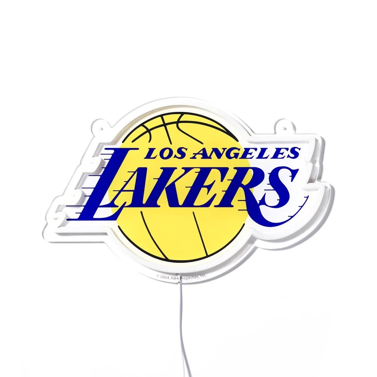 Los Angeles Lakers: Die-Cut LED Neon Sign
