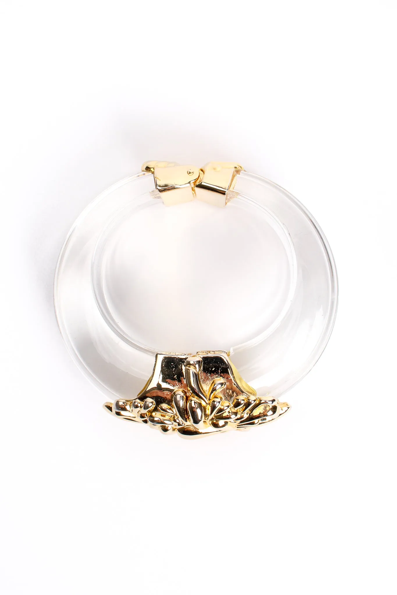 Lucite Chrysanthemum Bracelet
