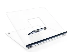 Lucite Desktop Shtender/Book Holder Smoke Blue