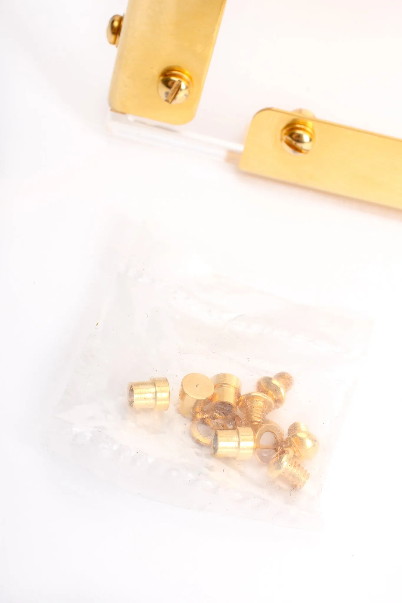 Lucite Flap Box Bag