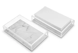 Lucite Guest Towel Holder