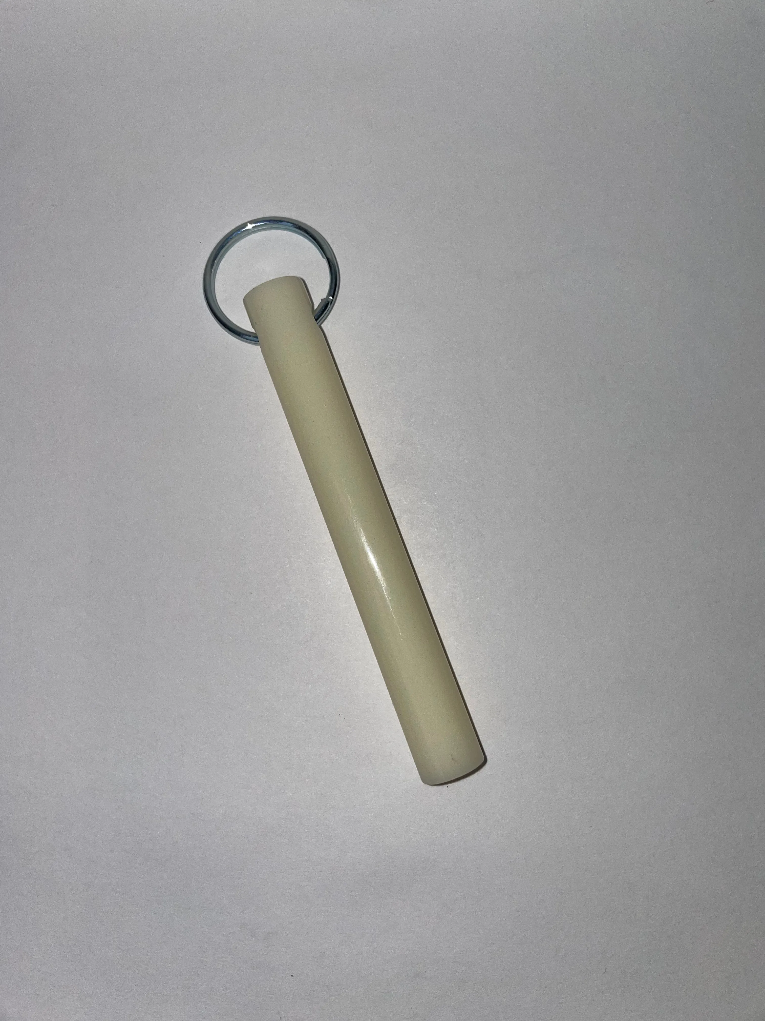 LUCITE ROD KEYCHAIN