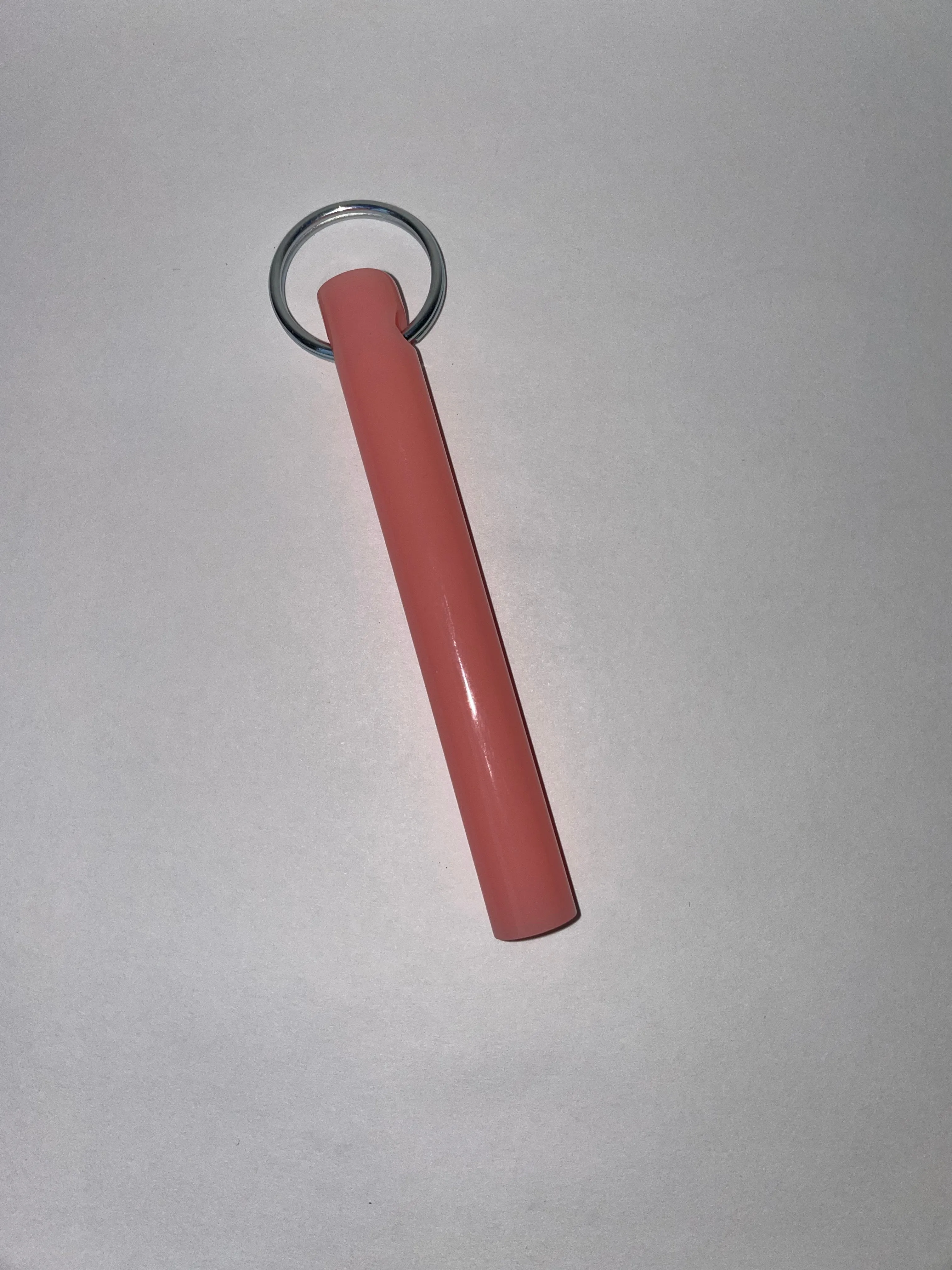 LUCITE ROD KEYCHAIN