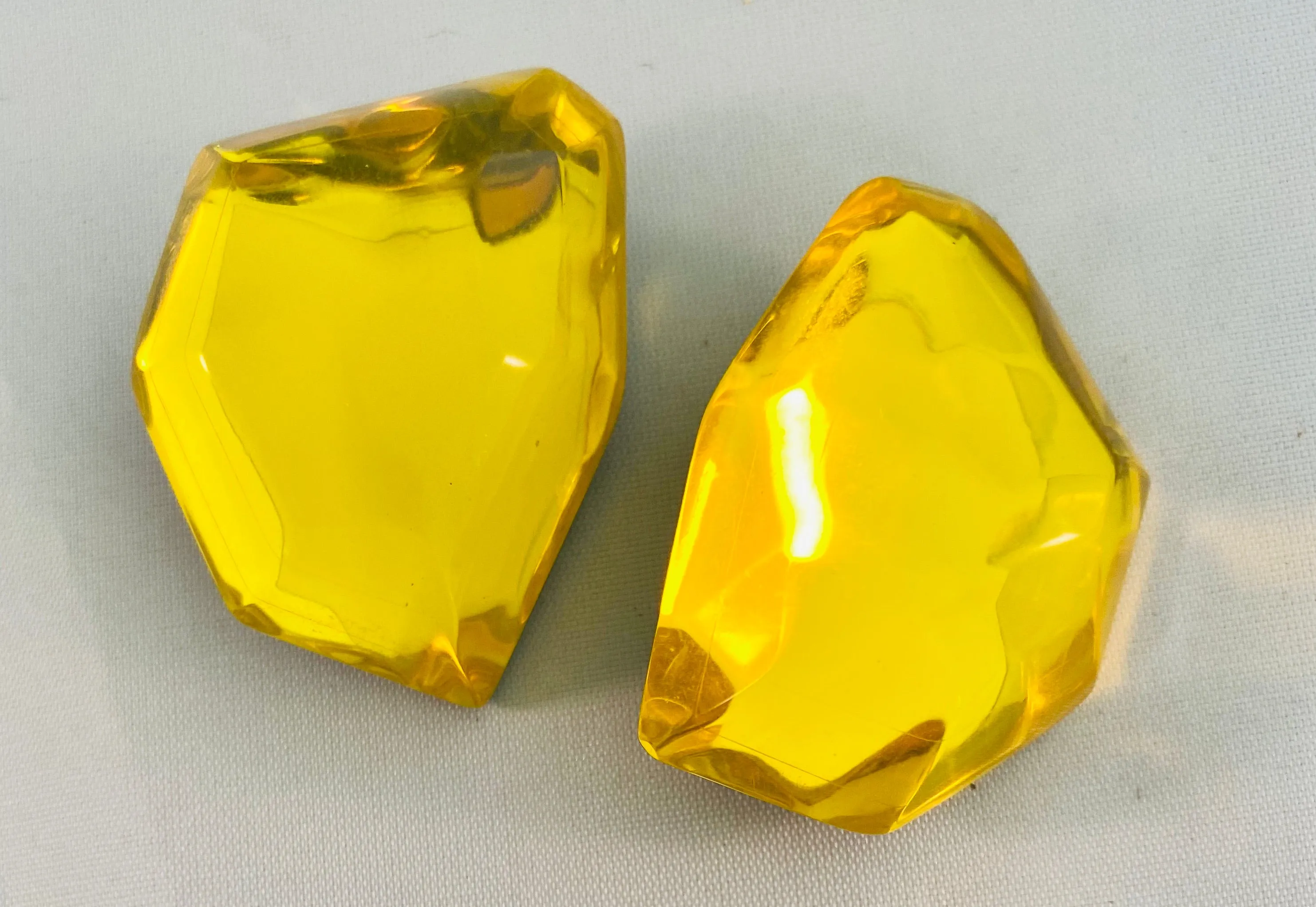 Lucite Vintage Earrings