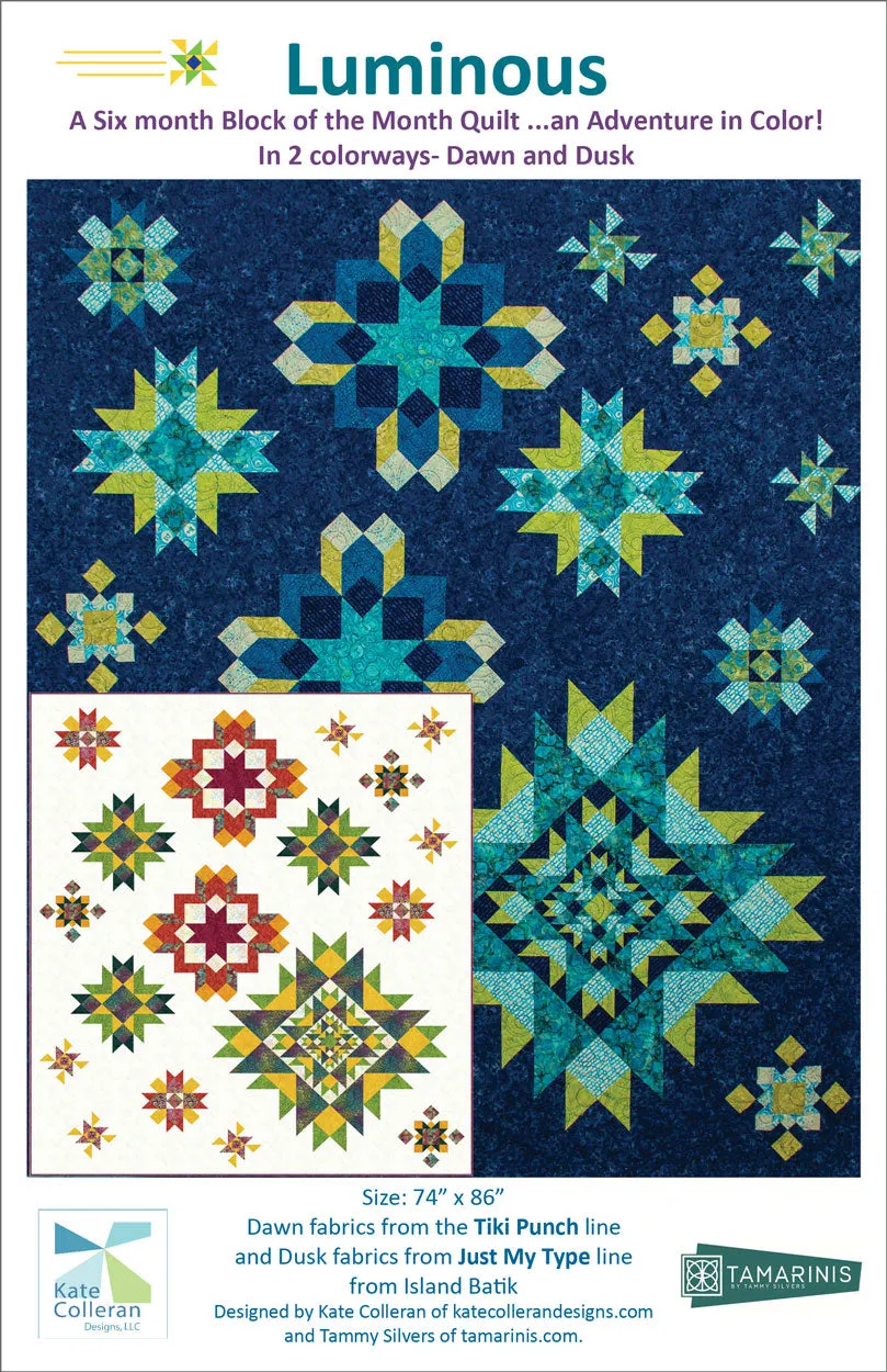 Luminous - Block of the Month PDF full pattern