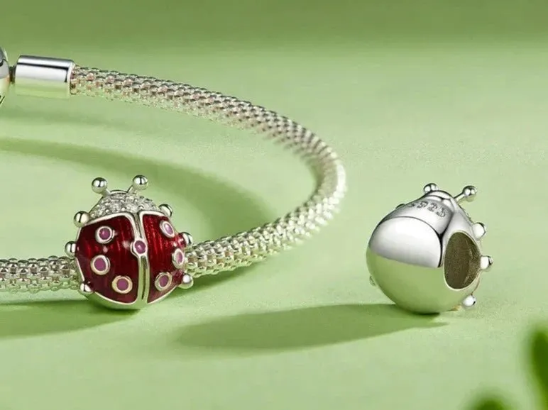 Luminous Insect Charm with Diamond