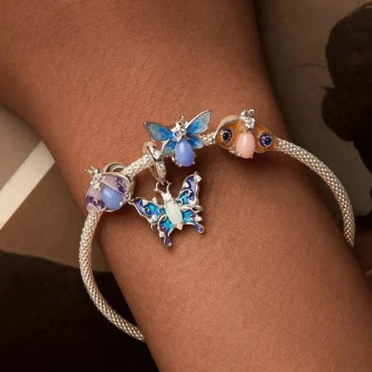 Luminous Insect Charm with Diamond