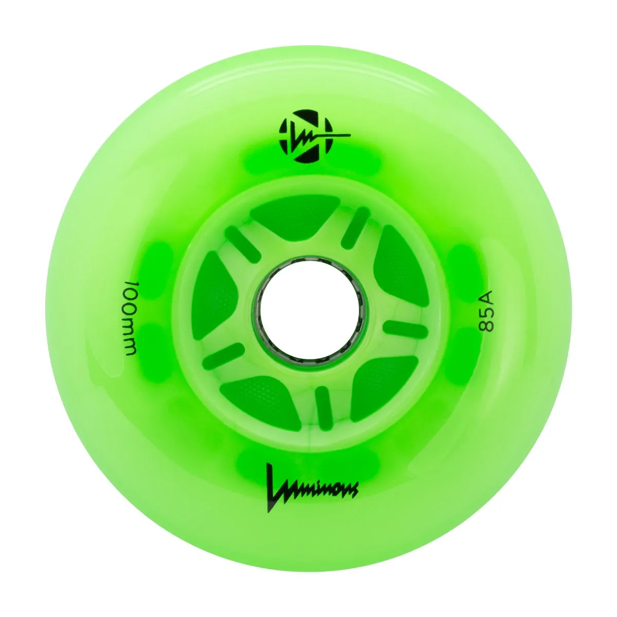 LUMINOUS - LED INLINE WHEELS - 100mm
