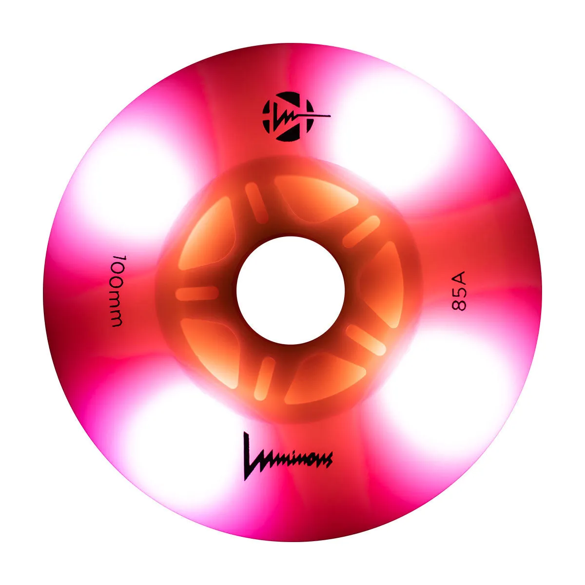 LUMINOUS - LED INLINE WHEELS - 100mm