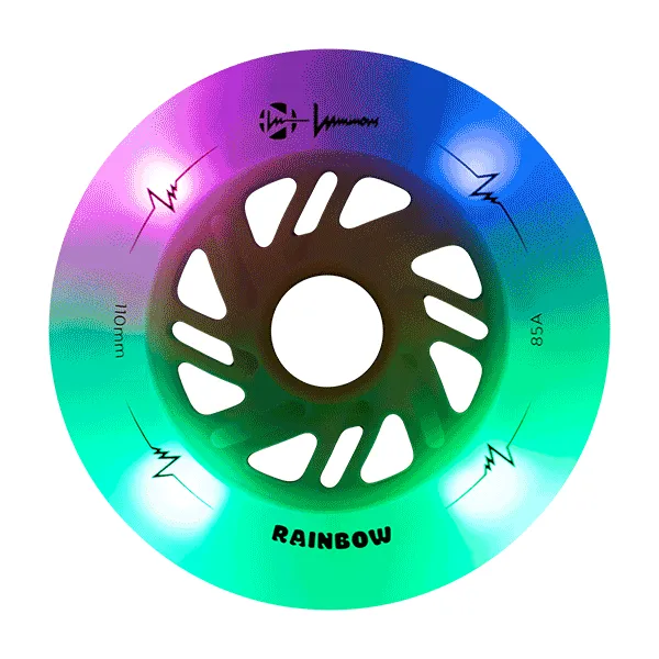 LUMINOUS - LED INLINE WHEELS - 110mm