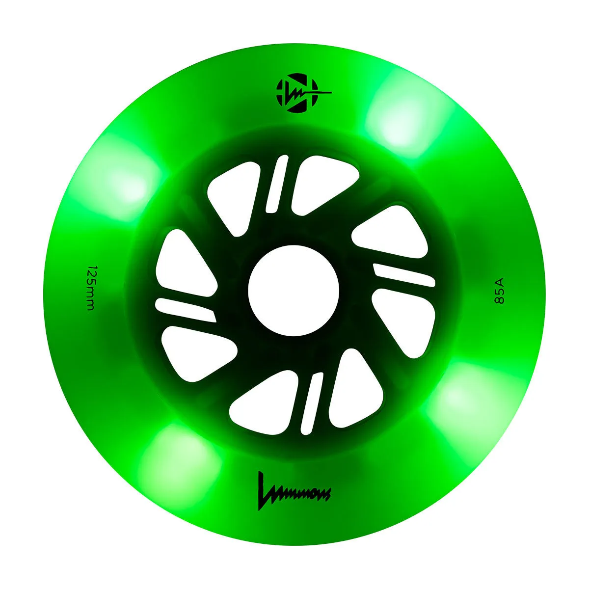 LUMINOUS - LED INLINE WHEELS - 125mm