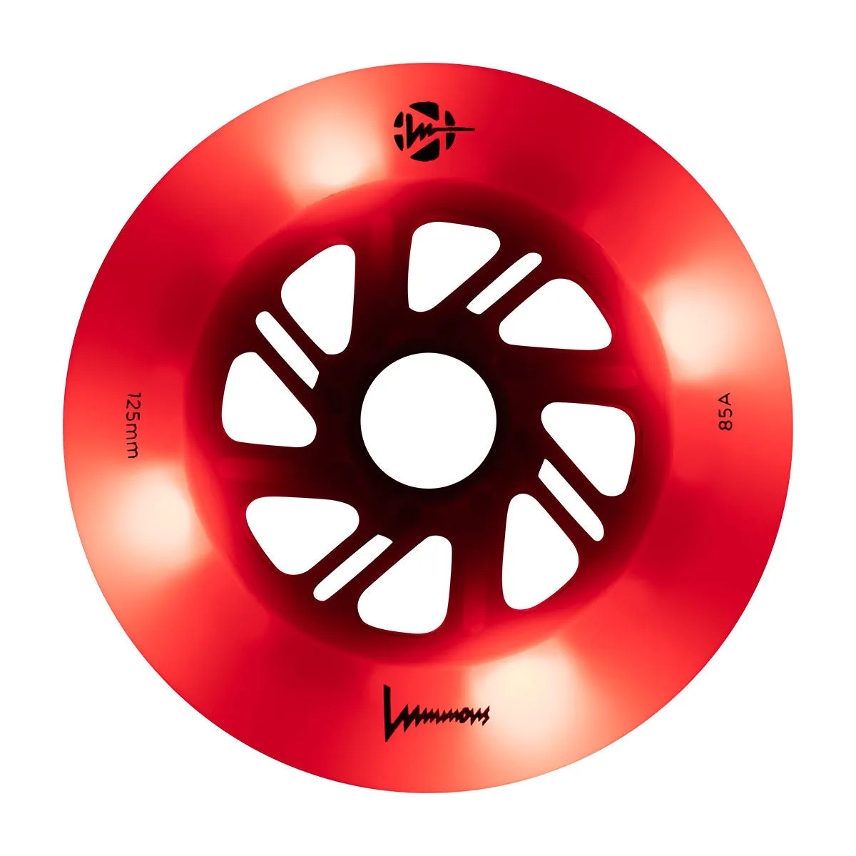 LUMINOUS - LED INLINE WHEELS - 125mm