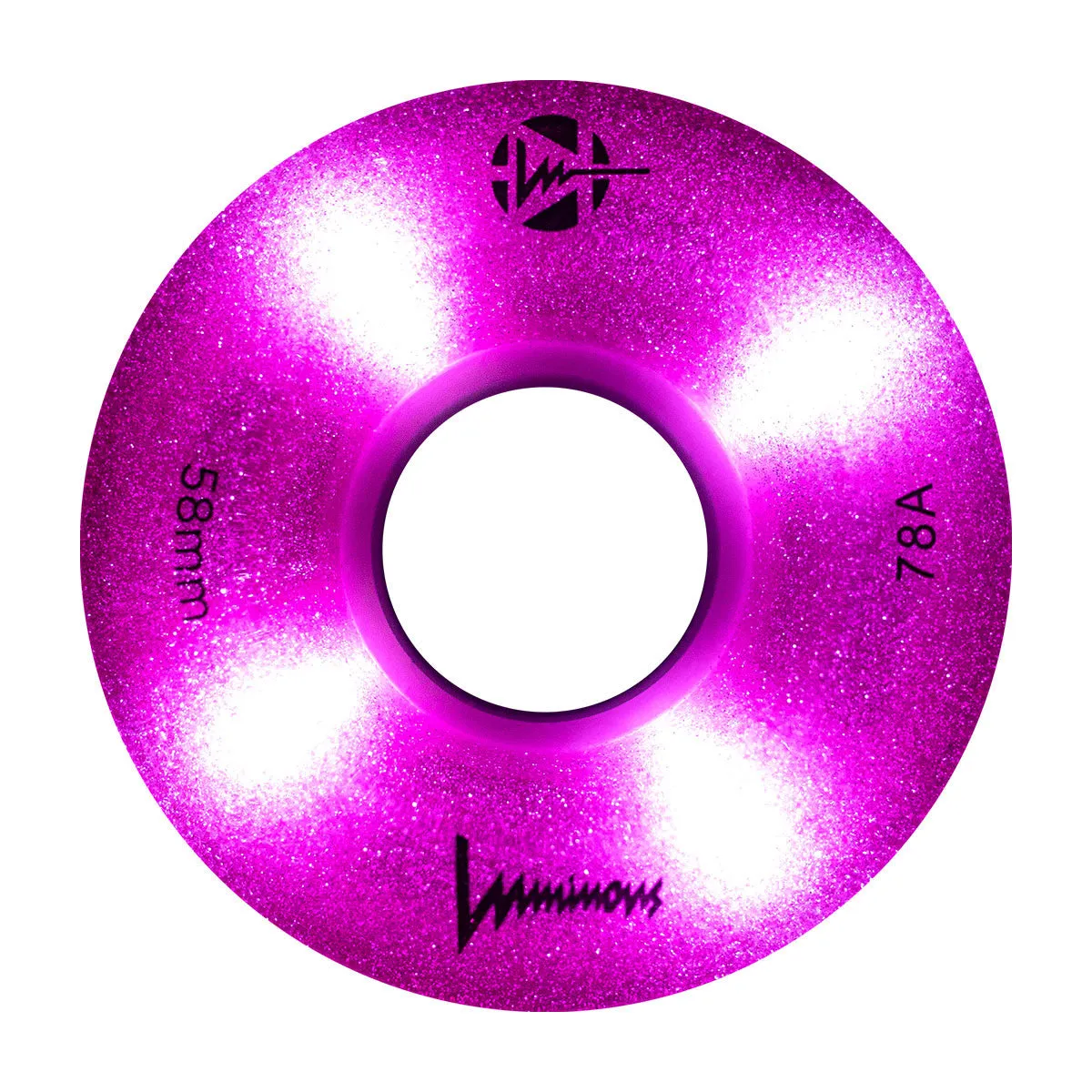 LUMINOUS - LED QUAD WHEELS - 58mm