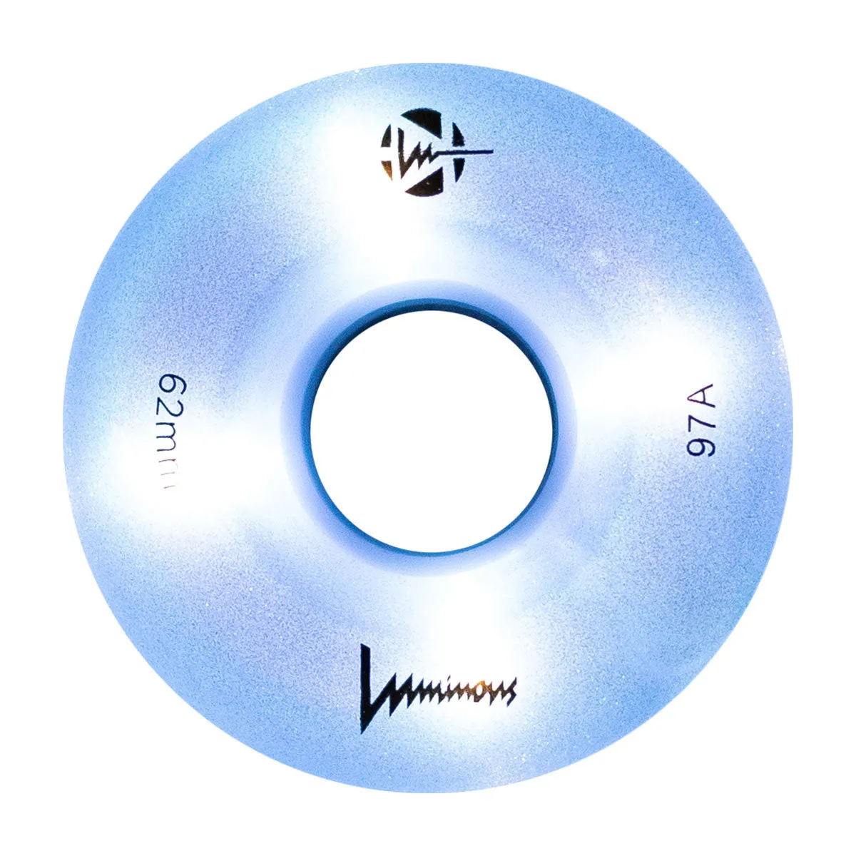 LUMINOUS - LED QUAD WHEELS - 62mm 97A
